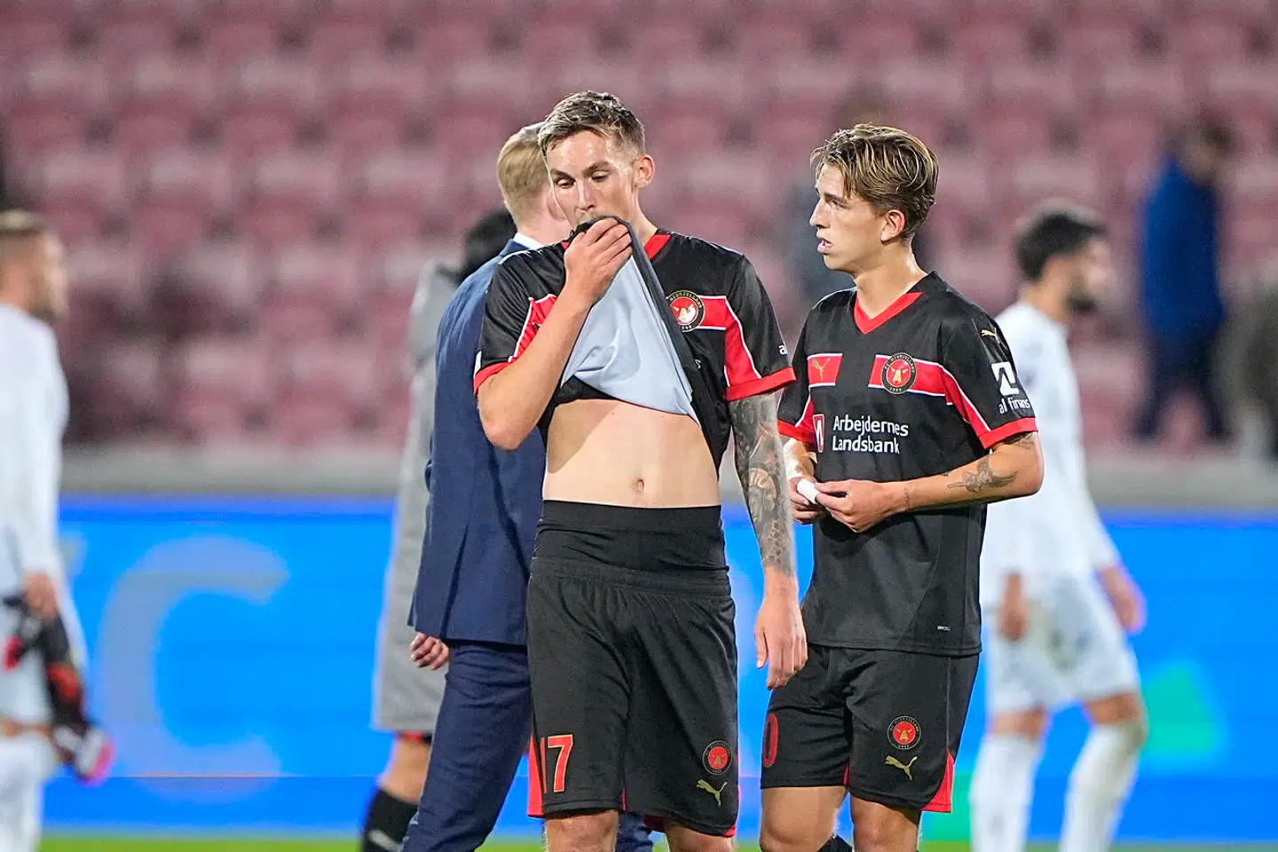 UEFA Europa League-kampen mellem FC Midtjylland og TSG 1899 Hoffenheim i MCH Arena i Herning onsdag den 25. september 2024.