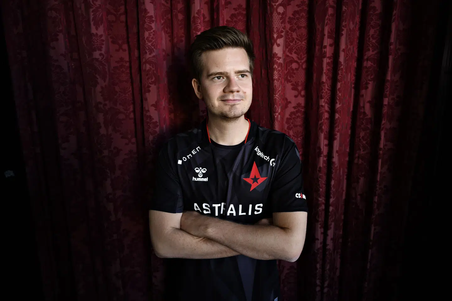 Peter "dupreeh" Rasmussen spillede tidligere i karrieren for Astralis. I dag er han medlem af Falcons. (Arkivfoto).
