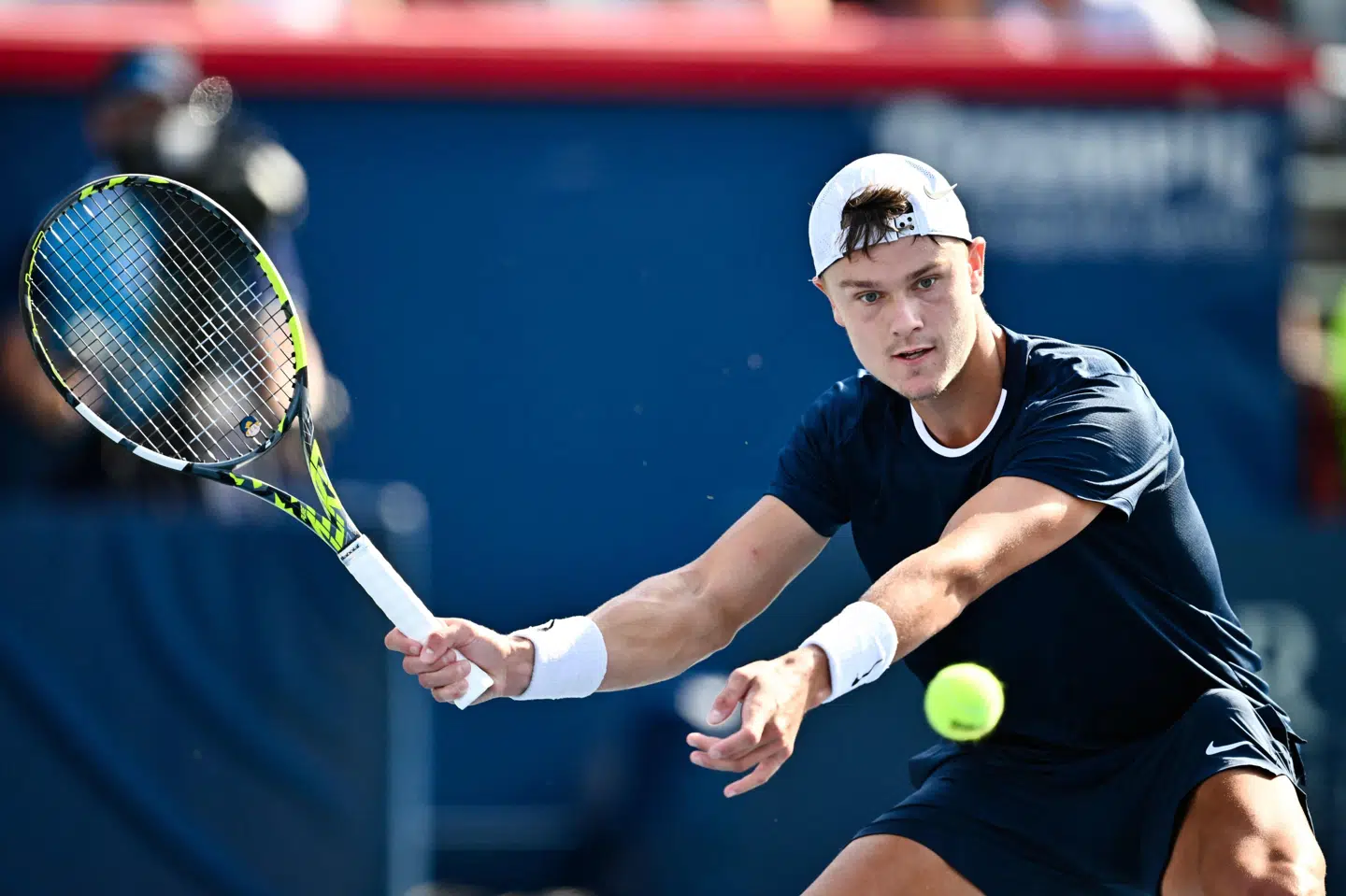Holger Rune var skarpest, da det spidsede til i tredje sæt. (Arkivfoto).