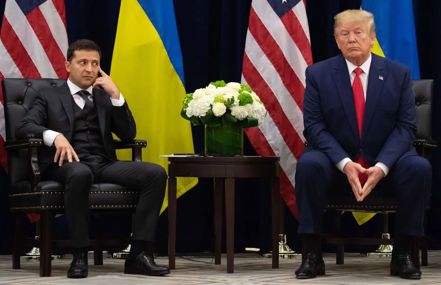 En krise er opstået mellem Zelenskyj og Trump, og nu beder man andre lande om hjælp. Arkivfoto.