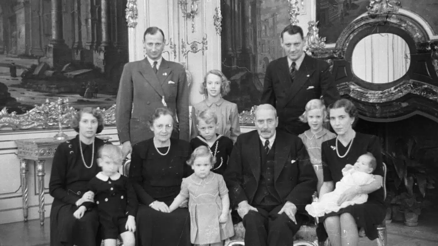 Det danske kongehus i 1946.