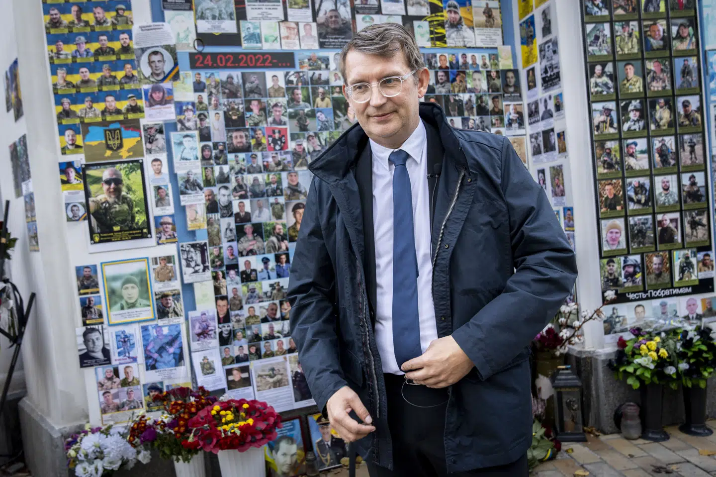 Forsvarsminister Troels Lund Poulsen (V) er igen i Ukraine. (Arkivfoto).