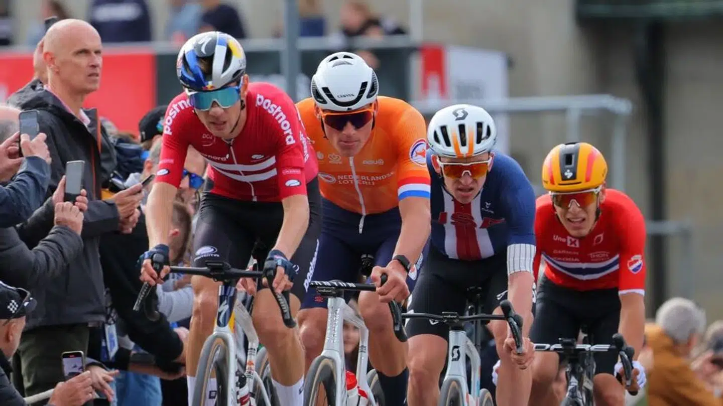 Wandahl forsøgte at køre væk med van der Poel, Johannessen og Vermaerke.