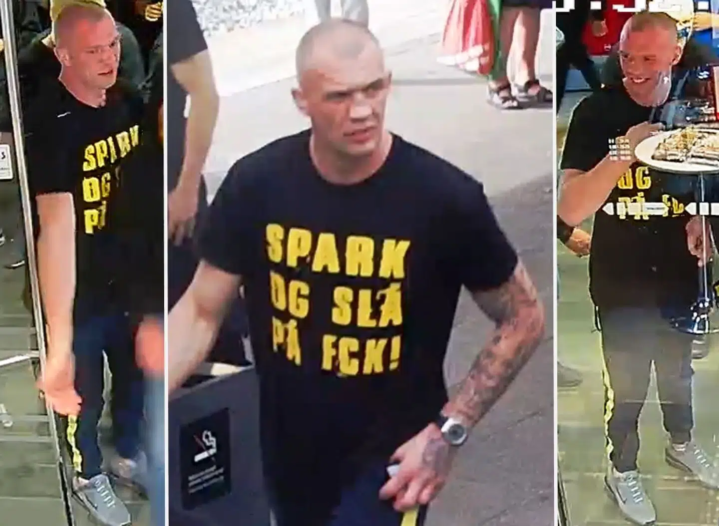 Politiet efterlyser denne mand, som er mistænkt for medvirken til uroligheder efter kampen mellem FCK og Brøndby 1. september.