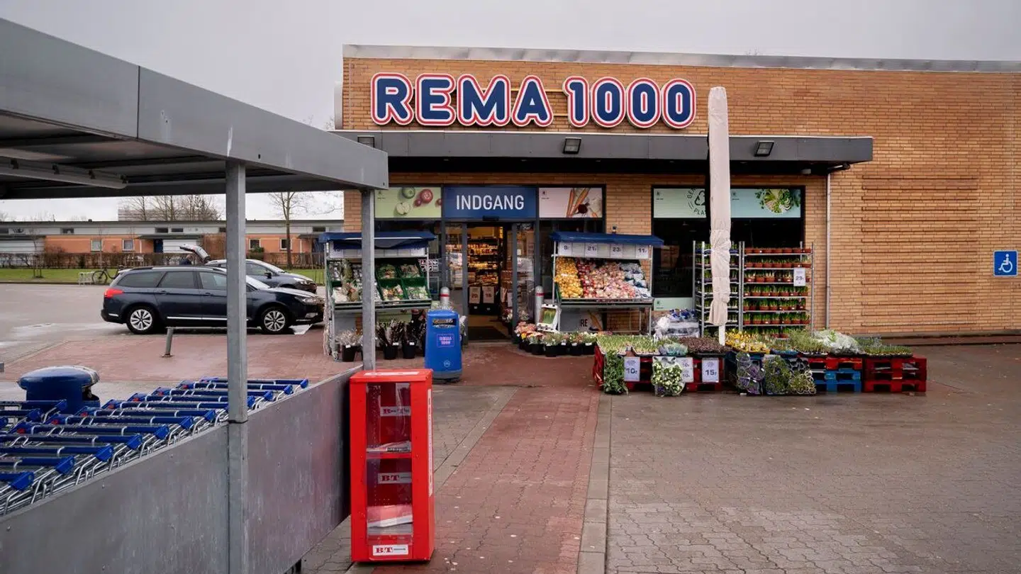 Rema 1000 i Ballerup, mandag den 21. februar 2022.