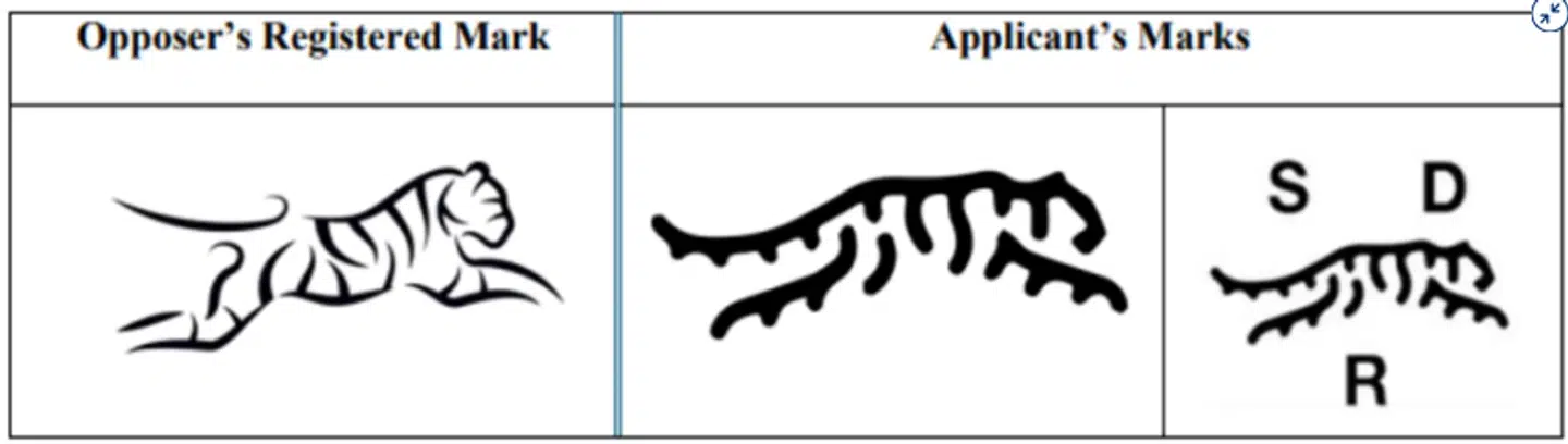 Til venstre Tigeraires logo. Til højre Sun Day Reds.