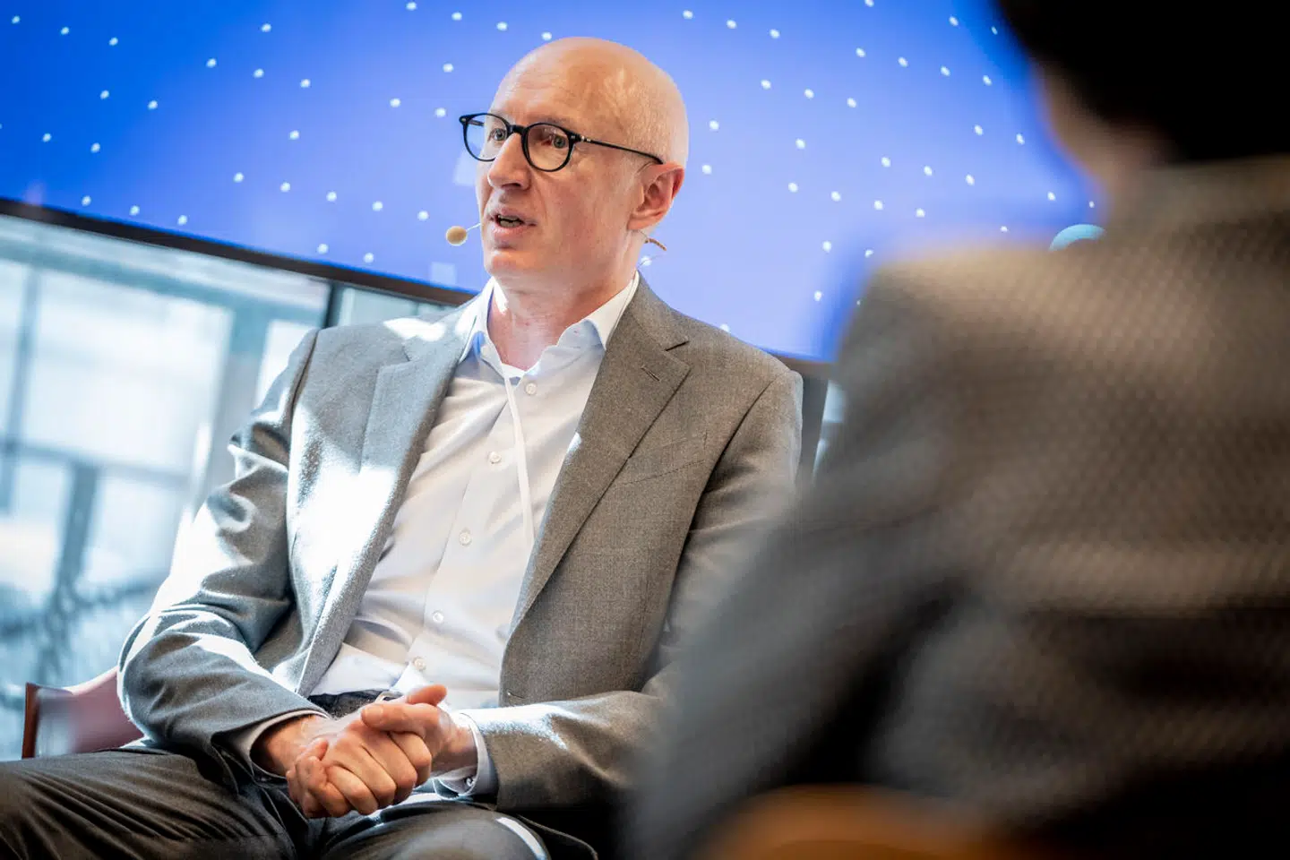 Topchef for Novo Lars Fruergaard Jørgensen har kunnet se markedsværdien skrumpe med intet mindre end 1.000 milliarder kroner de seneste tre måneder.