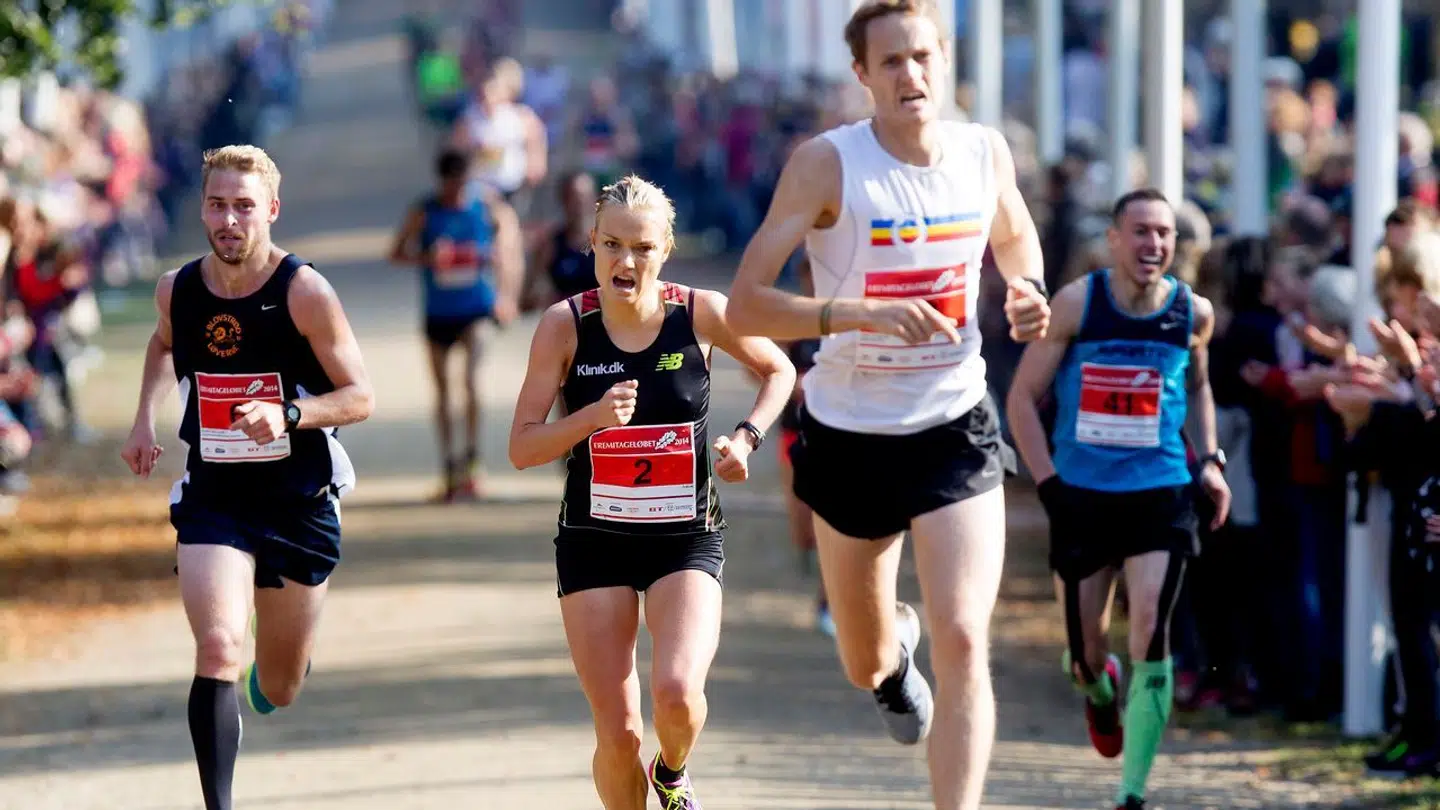 Anna Holm vinder sin anden sejr i kvindeklassen i Eremitageløbet i 2014.