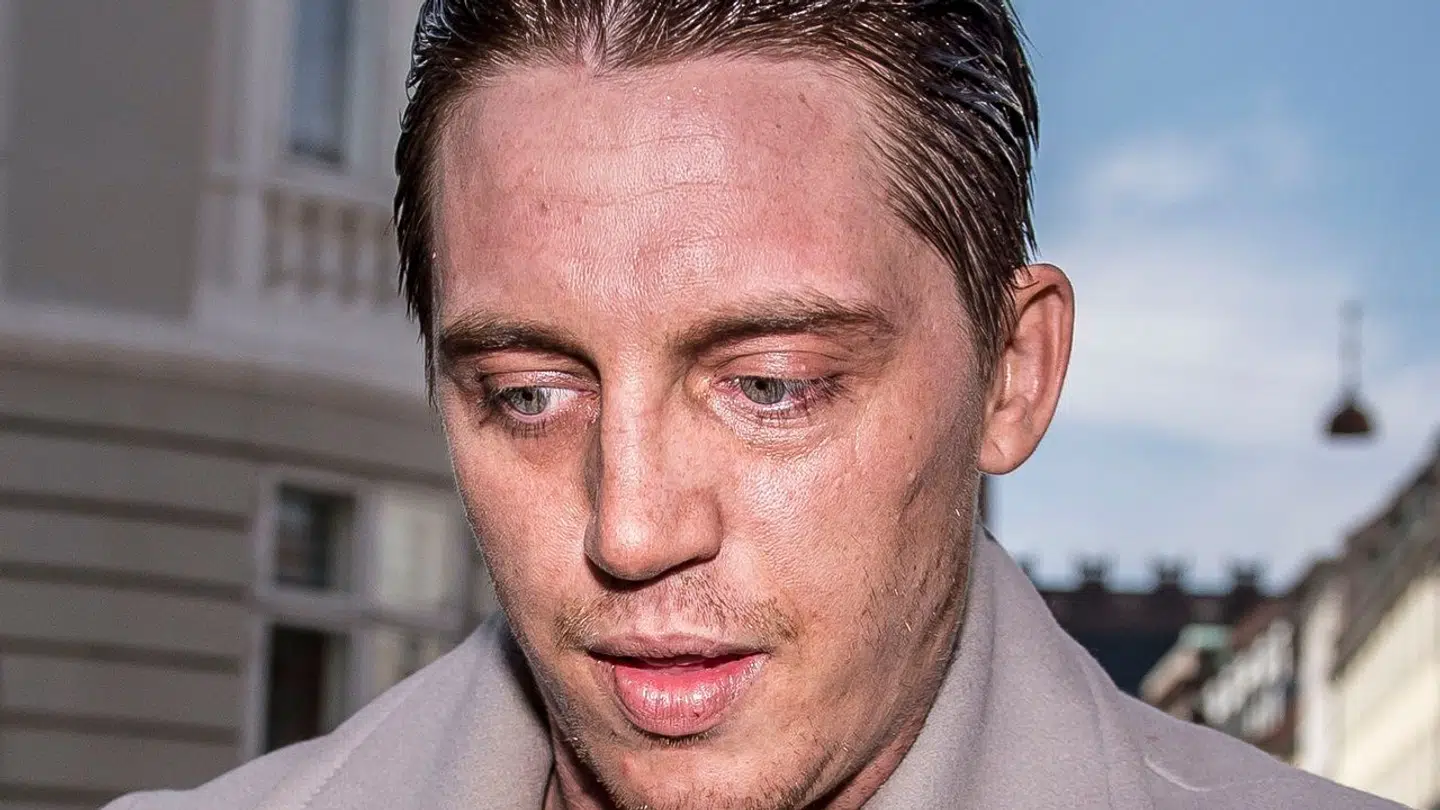 Nicki Bille er onsdag blevet anholdt af Københavns Vestegns Politi. Her ses han, da han var tiltalt i en sag i Københavns Byret, som han senere blev dømt i.