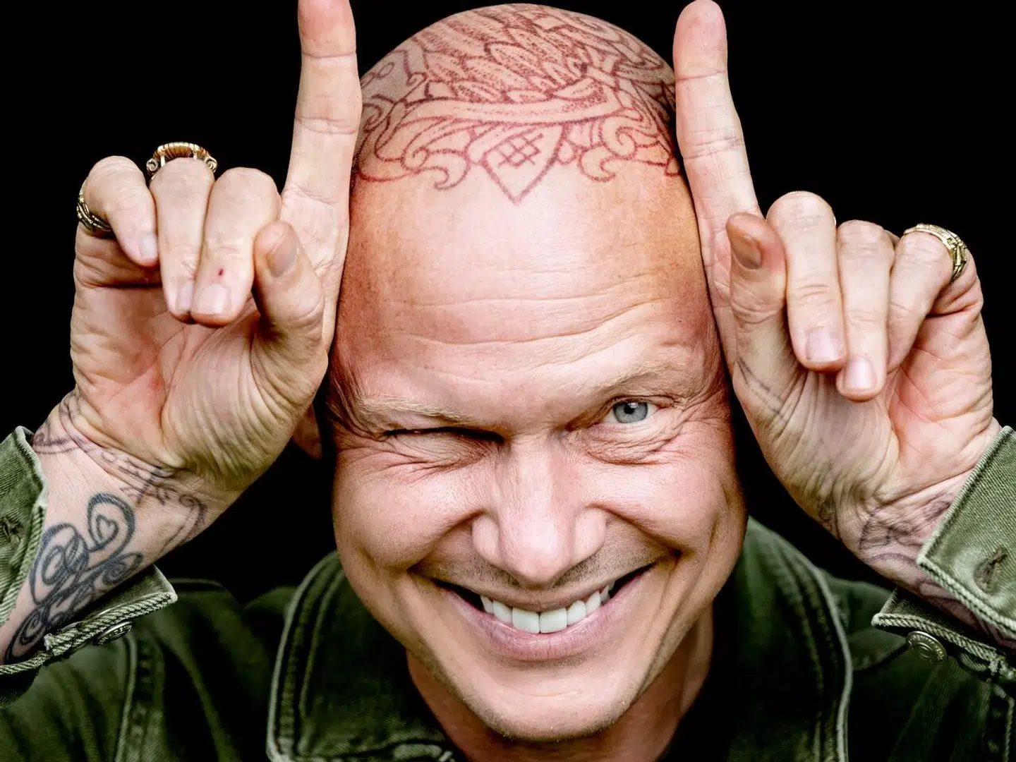 Jim Lyngvild elsker sine hunde.