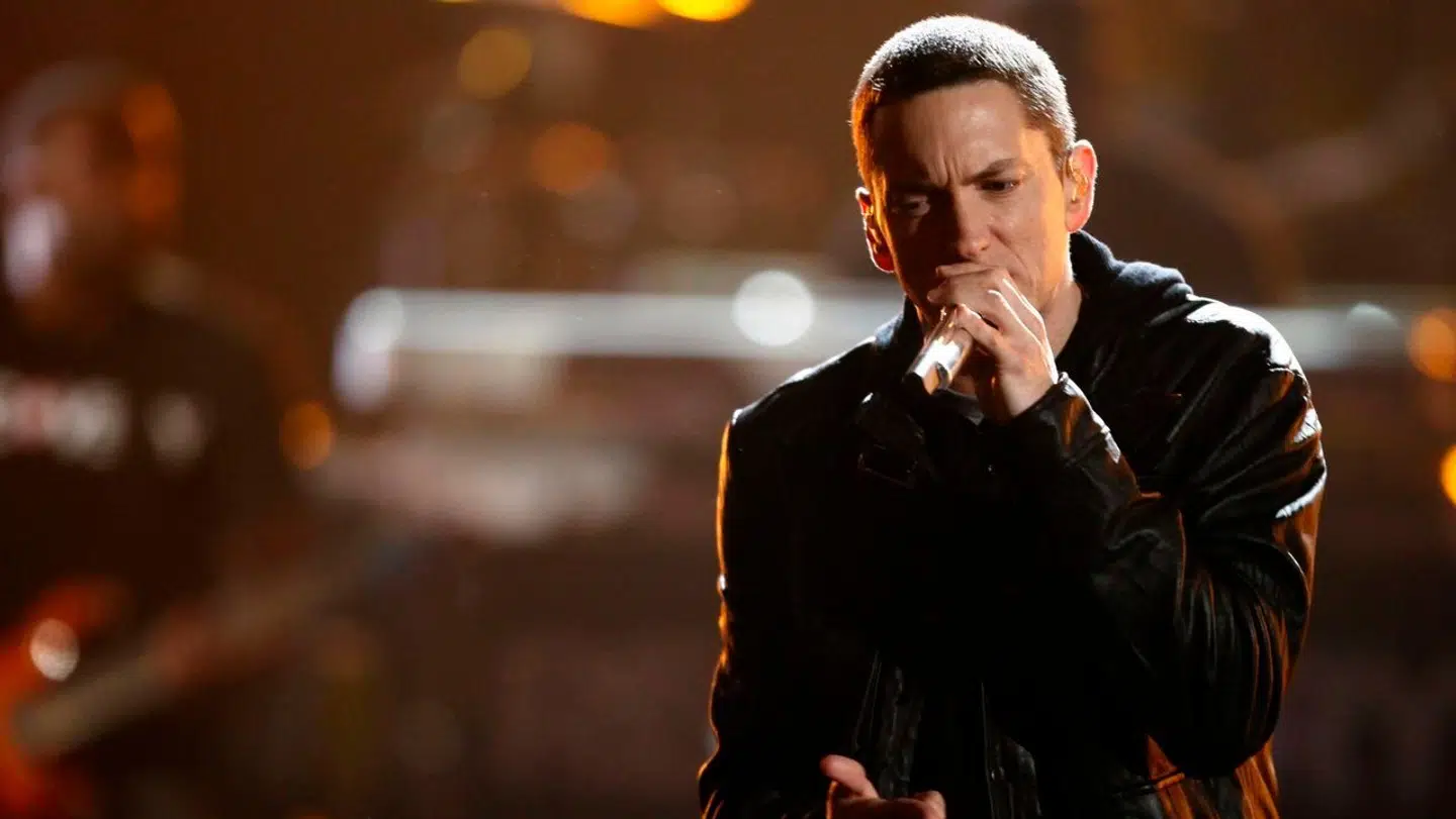 Den 51-årige amerikanske rapper Eminem skal være bedstefar for første gang.