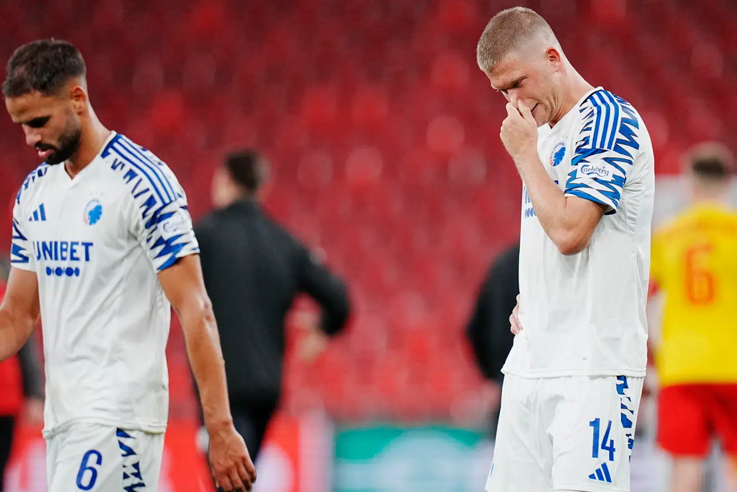 UEFA Conference League-kampen mellem FC København og Jagiellonia i Parken i København torsdag den 3. oktober 2024.