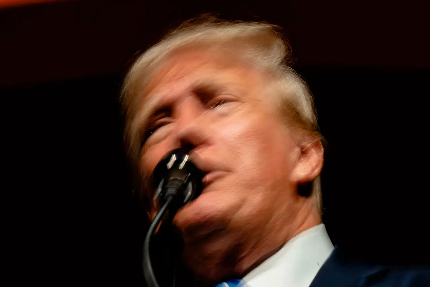 Trump kalder selv sin talestil for »the weave«. Arkivfoto, Scanpix