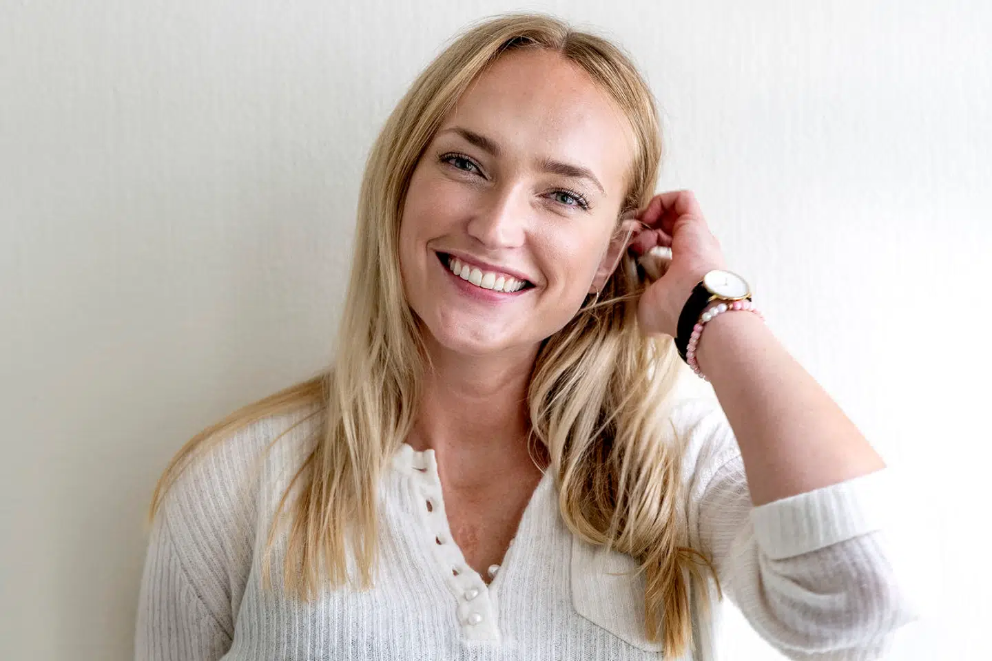 Line Hoffmeyers fokus som 19-årig var et helt andet sted end et nyt hjerte. Nemlig det knuste hjerte.