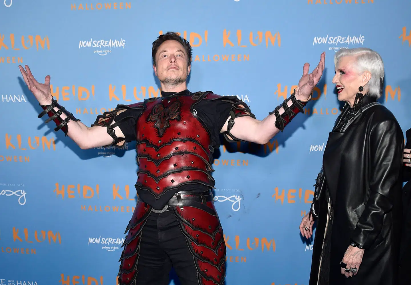 Mor og søn, Maye og Elon Musk.