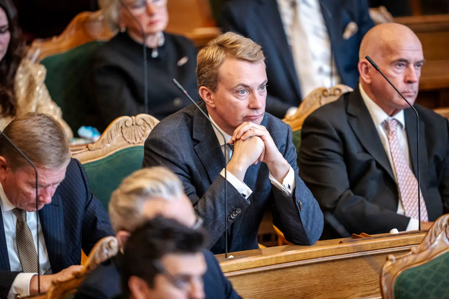 Morten Messerschmidt ved Folketingets åbning. Foto: Mads Claus Rasmussen, Scanpix