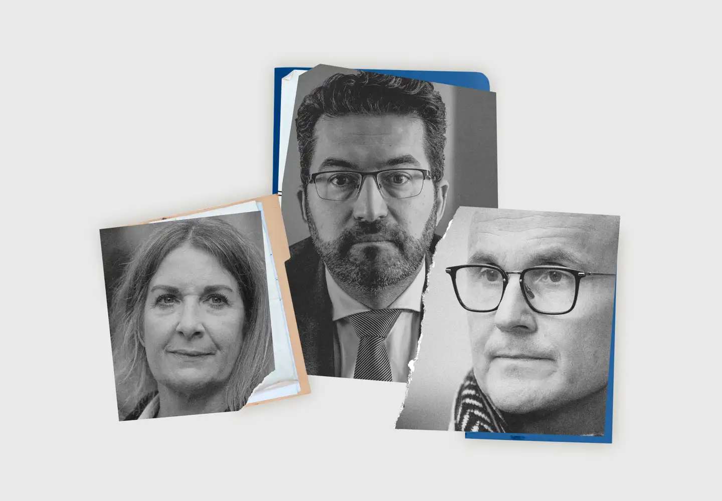 Mette Grith Stage, Erbil Kaya (midten) og Jesper Storm Thygesen driver de advokatfirmaer, som hvert år modtager flest penge i salær fra straffesager.