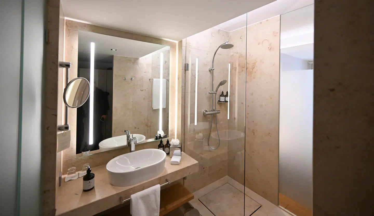 Et badeværelse gemmer på et væld af virusser - og det er faktisk en god nyhed ifølge nyt studie. Arkivfoto: Bernd Wei'brod, Scanpix