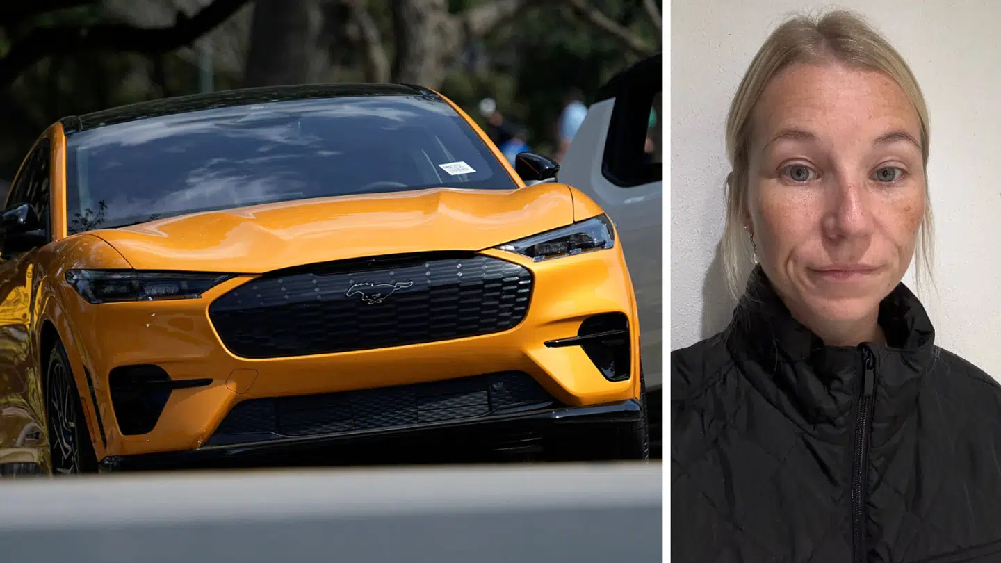 Anja Bak Hermansen tør ikke længere køre i sin Ford Mustang Mach-E, som hun har betalt 540.000 kroner for.