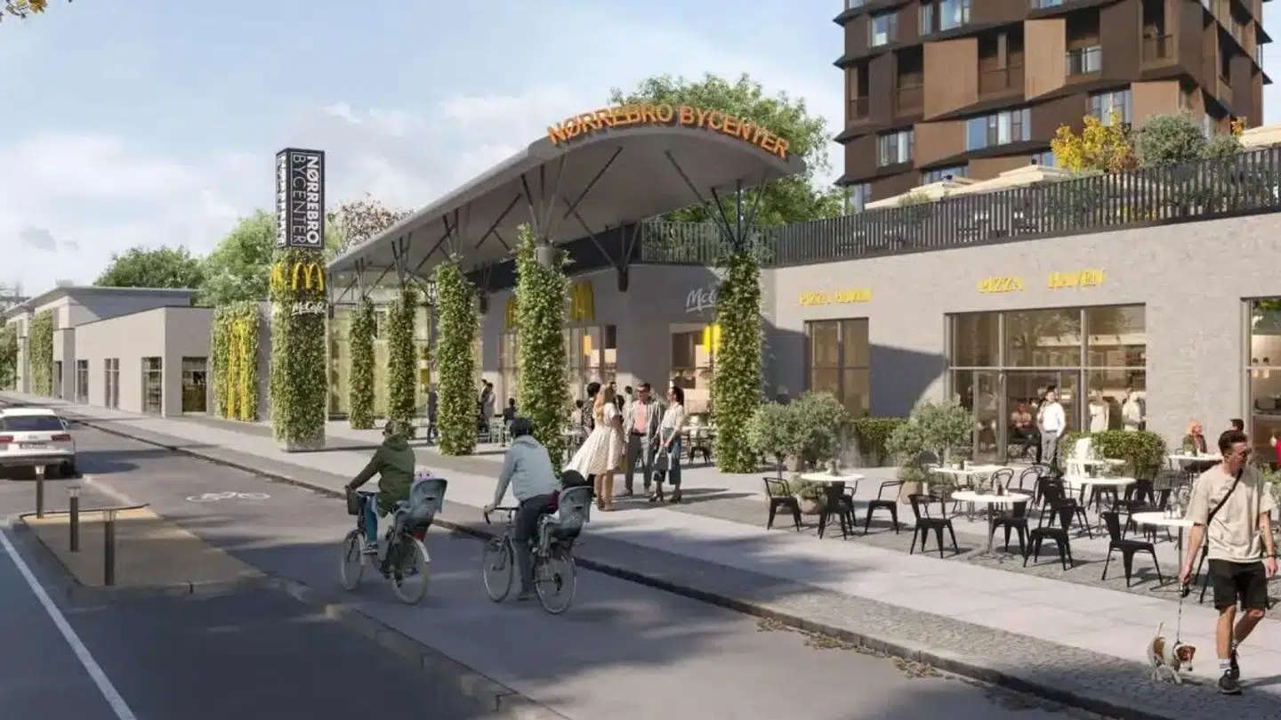 Visualisering: Nørrebro Bycenter.