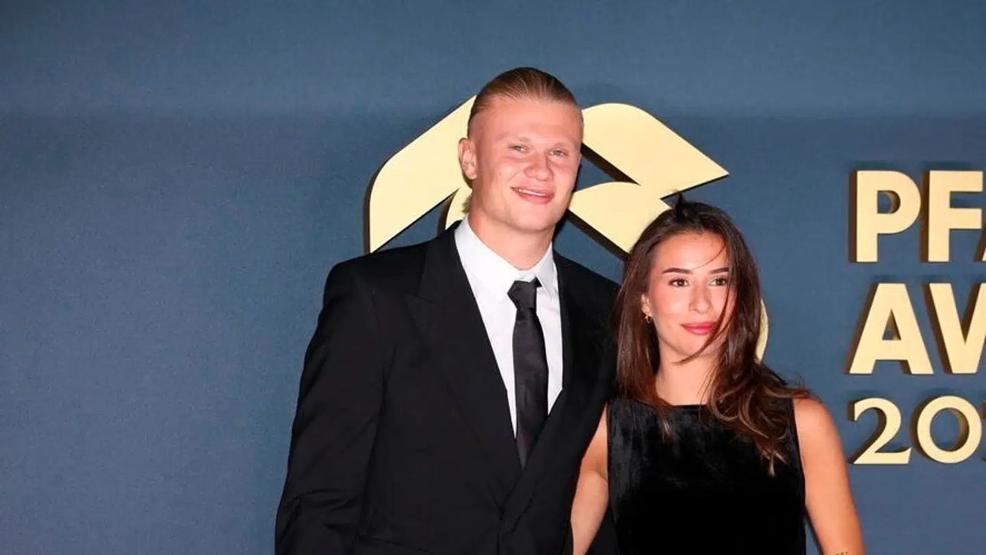 Erling Haaland og kæresten Isabel Haugseng Johansen venter deres første barn sammen.