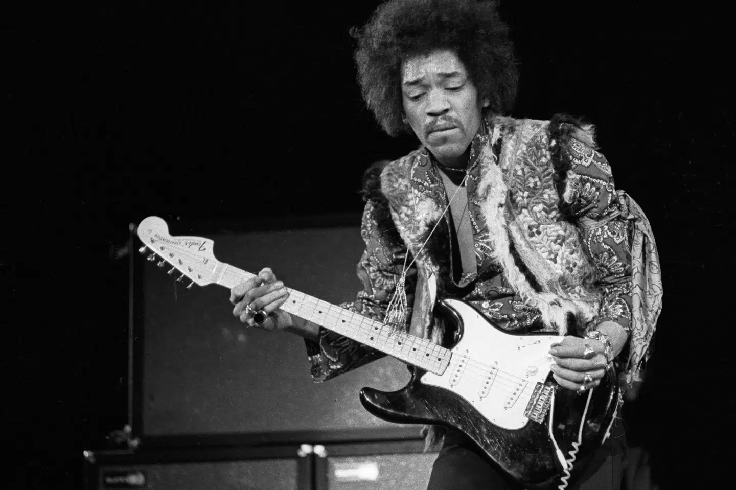 Jimi Hendrix optrådte i Tivolis Koncertsal i 1968. Nu har en tidligere personlig assistent fundet sange fra samme år i hans gemmer, der aldrig er blevet offentliggjort. (Arkivfoto).