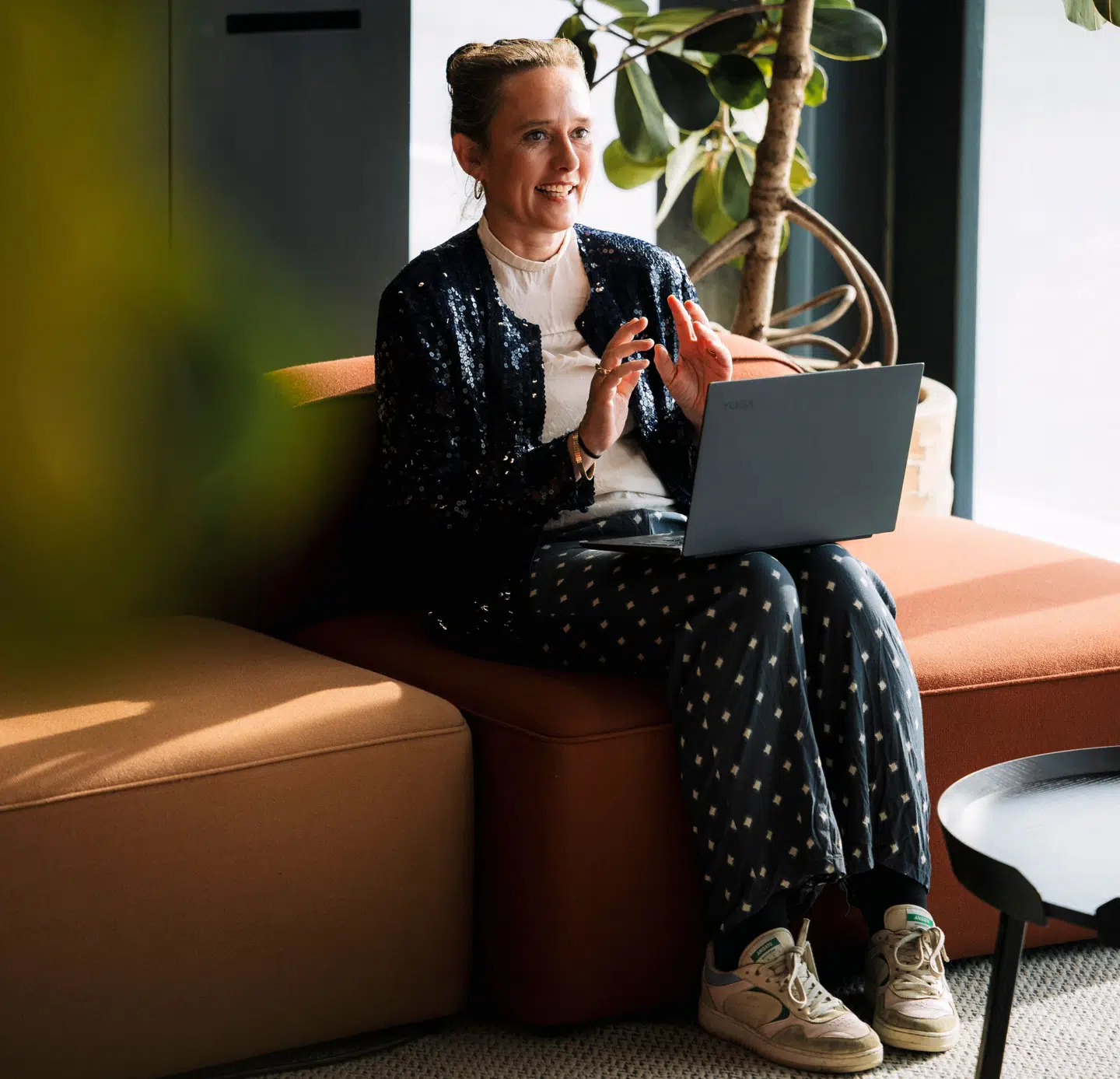 Anna trives i BloxHub, et kontorfællesskab i København, hvor iværksætterånden kan få frit spil.
