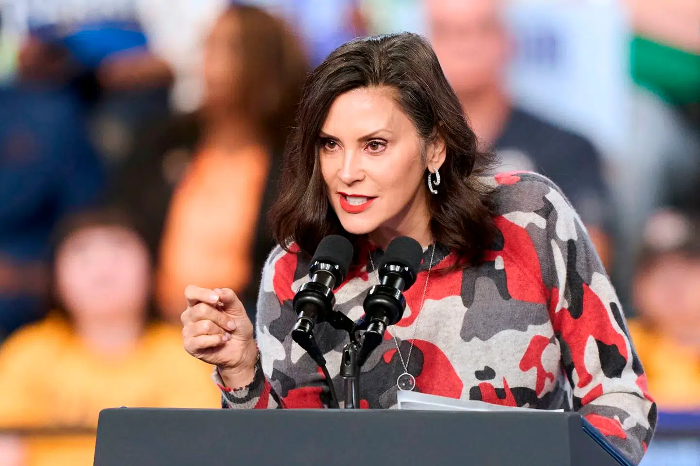 Gretchen Whitmer blev nævnt af mange som en mulig præsidentkandidat, inden Kamala Harris fik tjansen.