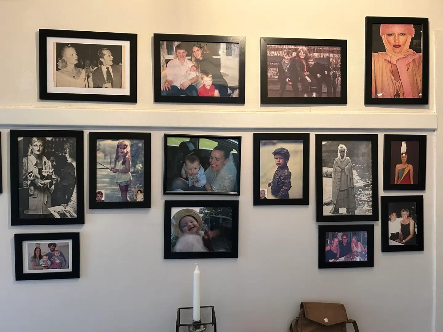 På Winnie Hollmanns mindevæg er der ingen fotos af Tom Sullivan.