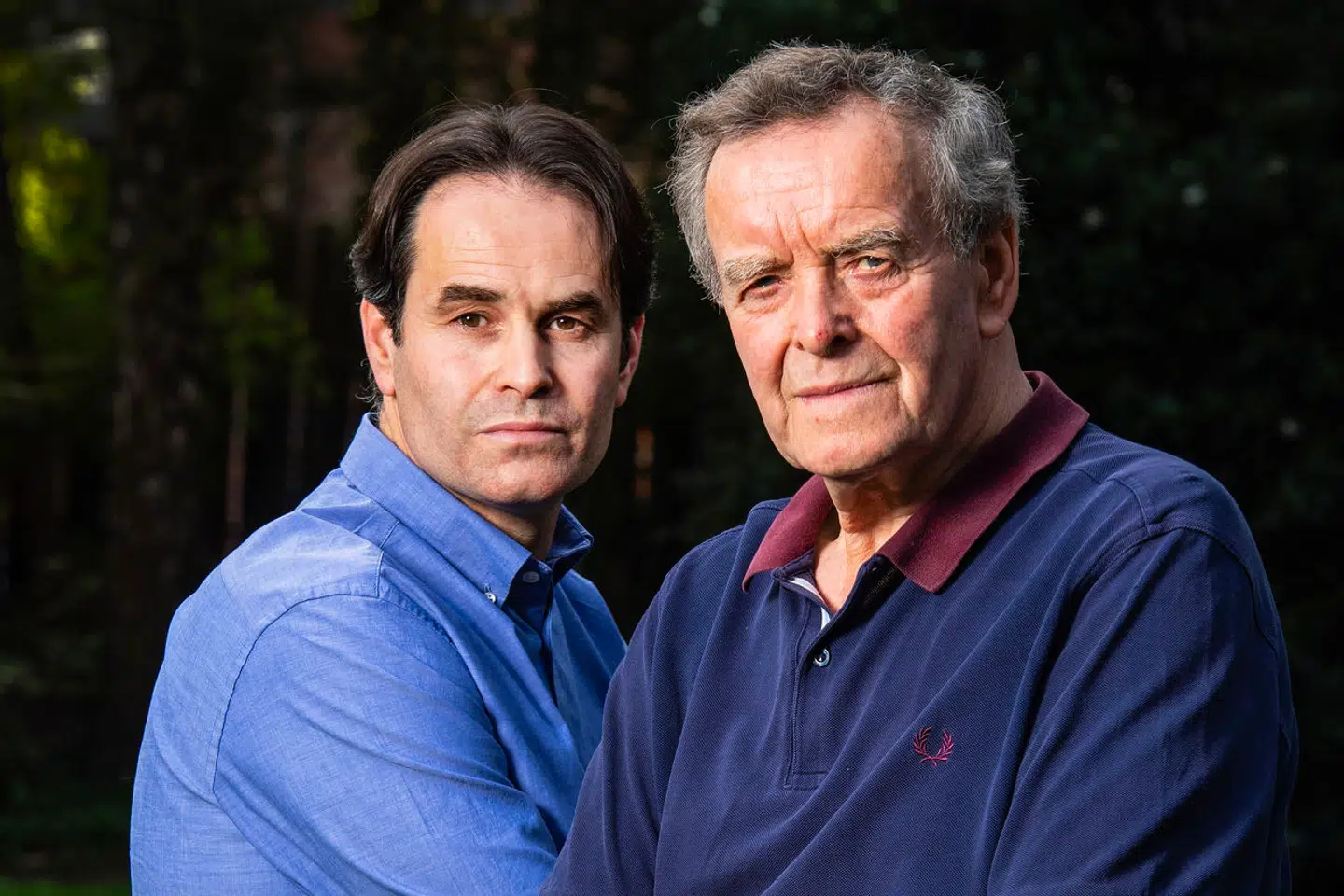 De gav ikke op, selv om dansk politi og en britisk dommer lukkede sagen. I stedet fandt de et nyt bevis, der var som Paula Leesons hævn fra graven. Til venstre er hendes bror, Neville Leeson, og til højre faderen Willy Leeson.