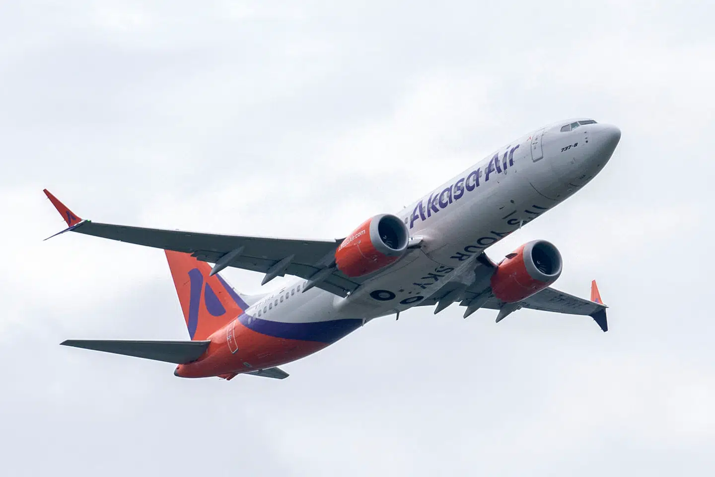 Flyselskabet Akasa Air er blandt de selskaber, der er blevet ramt af de falske bombetrusler.