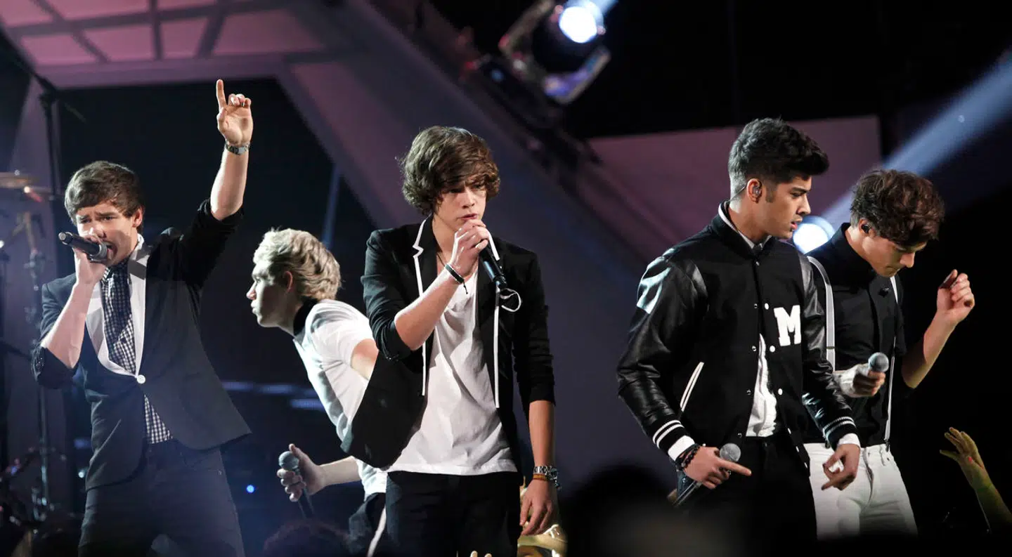 Liam Payne og resten af bandmedlemmerne i One Direction.
