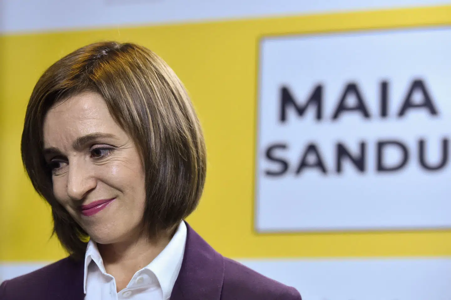 Præsident Maia Sandu vil trække Moldova tættere på EU, men flere modstandere presser bevægelsen. (Arkivfoto).