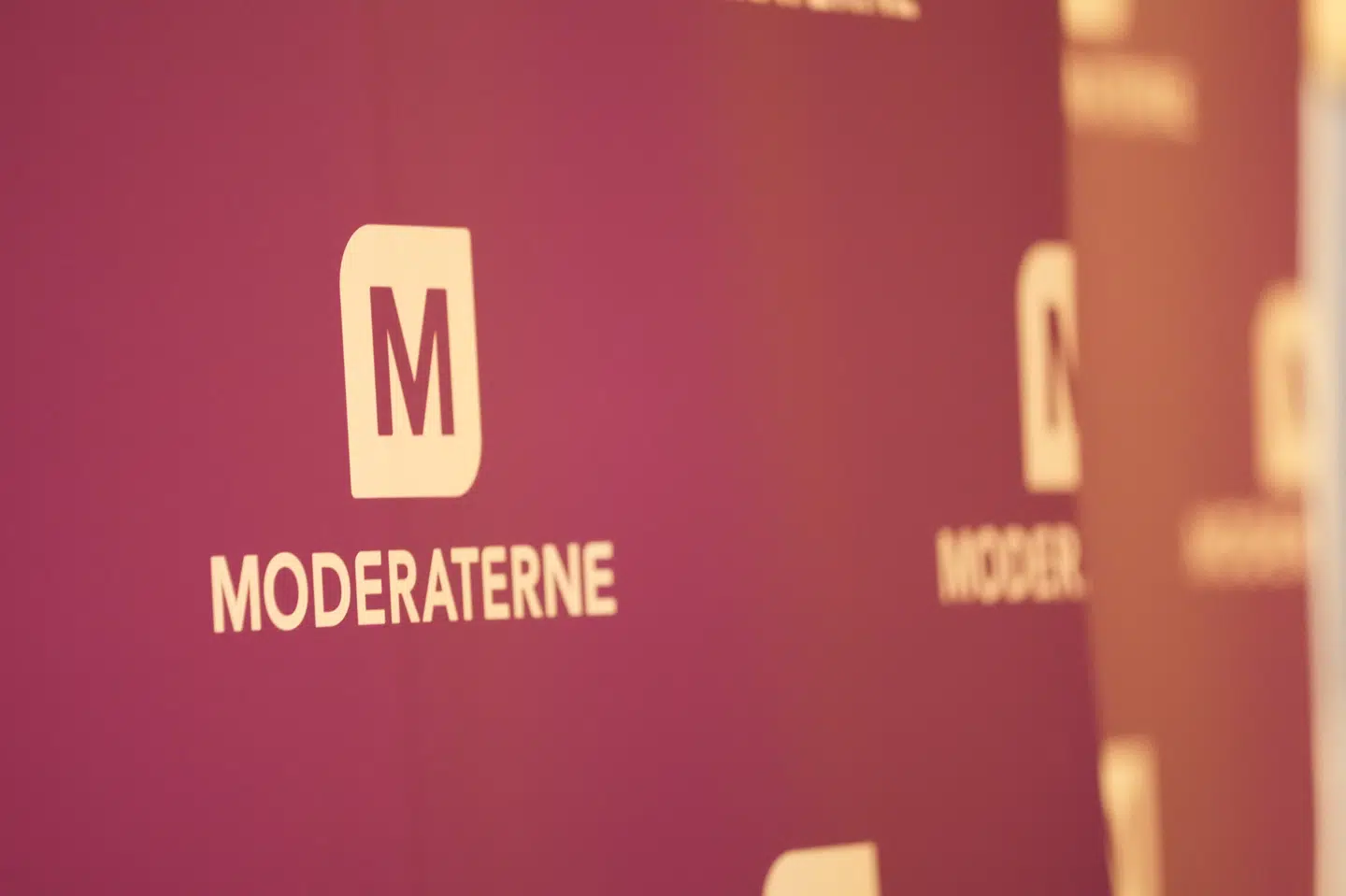 Moderaterne er mandag målt til 3,4 procent af stemmerne i en meningsmåling fra Voxmeter. Det er det laveste, partiet er målt hos Voxmeter, siden folketingsvalget i november 2022. (Arkivfoto).