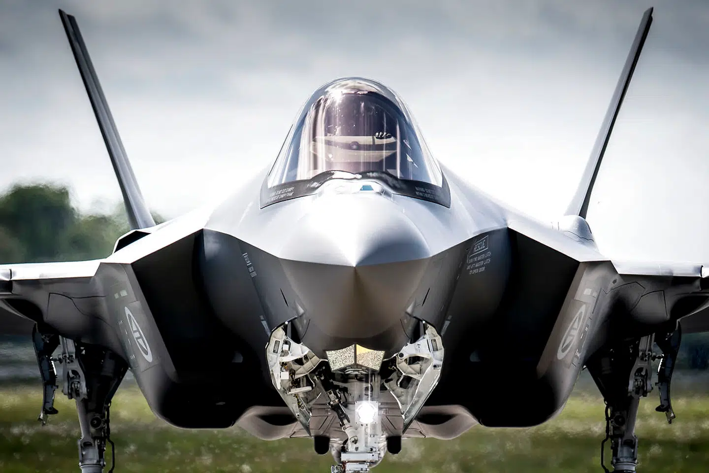 F-35 kampfly på Flyvestation Skrydstrup, onsdag den 22. maj 2019.