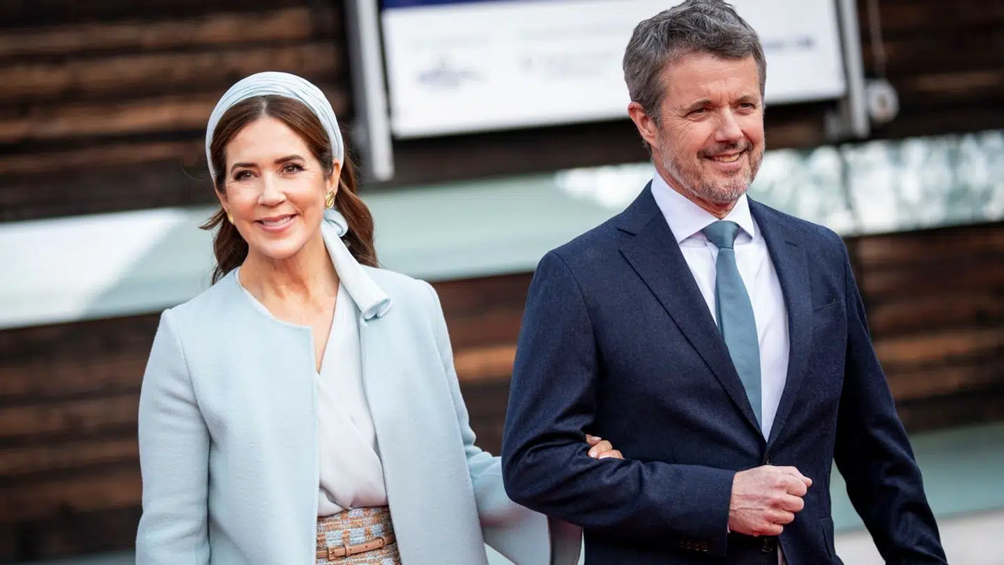 Kong Frederik og dronning Mary i Berlin.