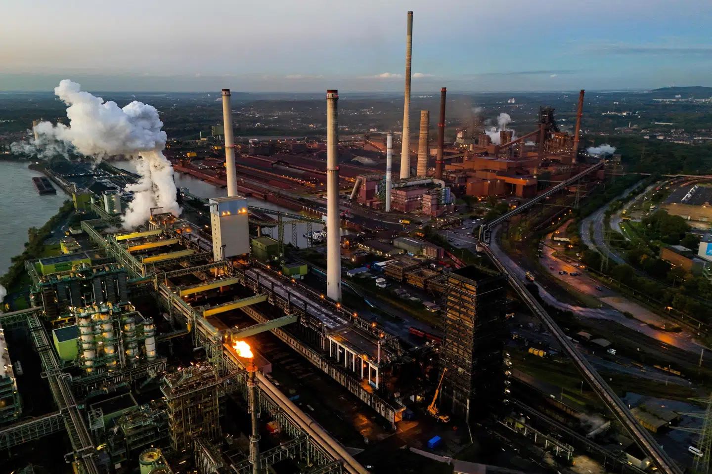 Den tyske økonomi har det svært i disse år, og det påvirker alle andre lande, der eksporterer til tyskerne. (Arkivfoto).