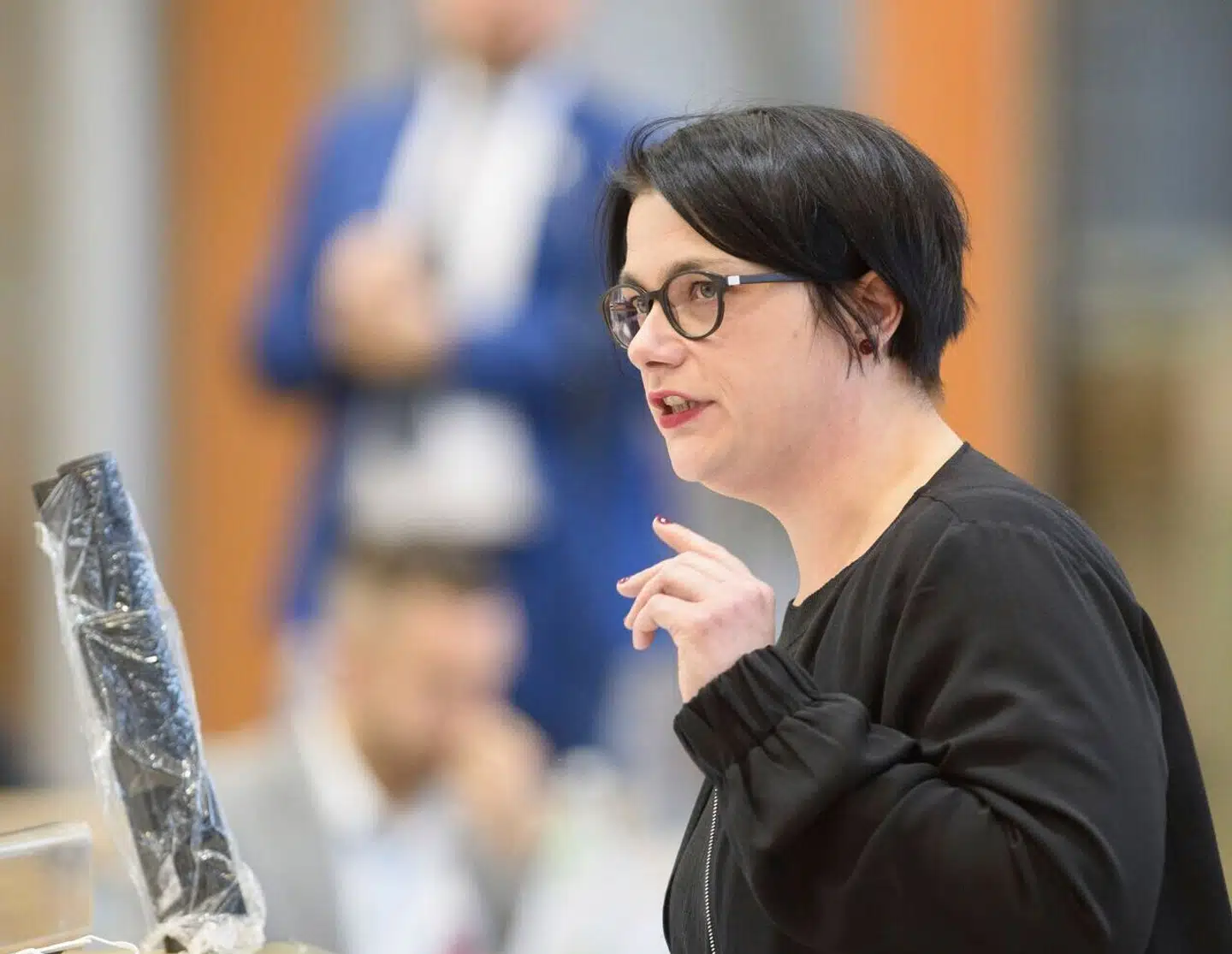 Henriette Quade valgte for nylig at forlade Die Linke, fordi hun ikke kan leve med »den uudholdelige antisemitisme i egne rækker«. Foto: Klaus-Dietmar Gabbert, Scanpix