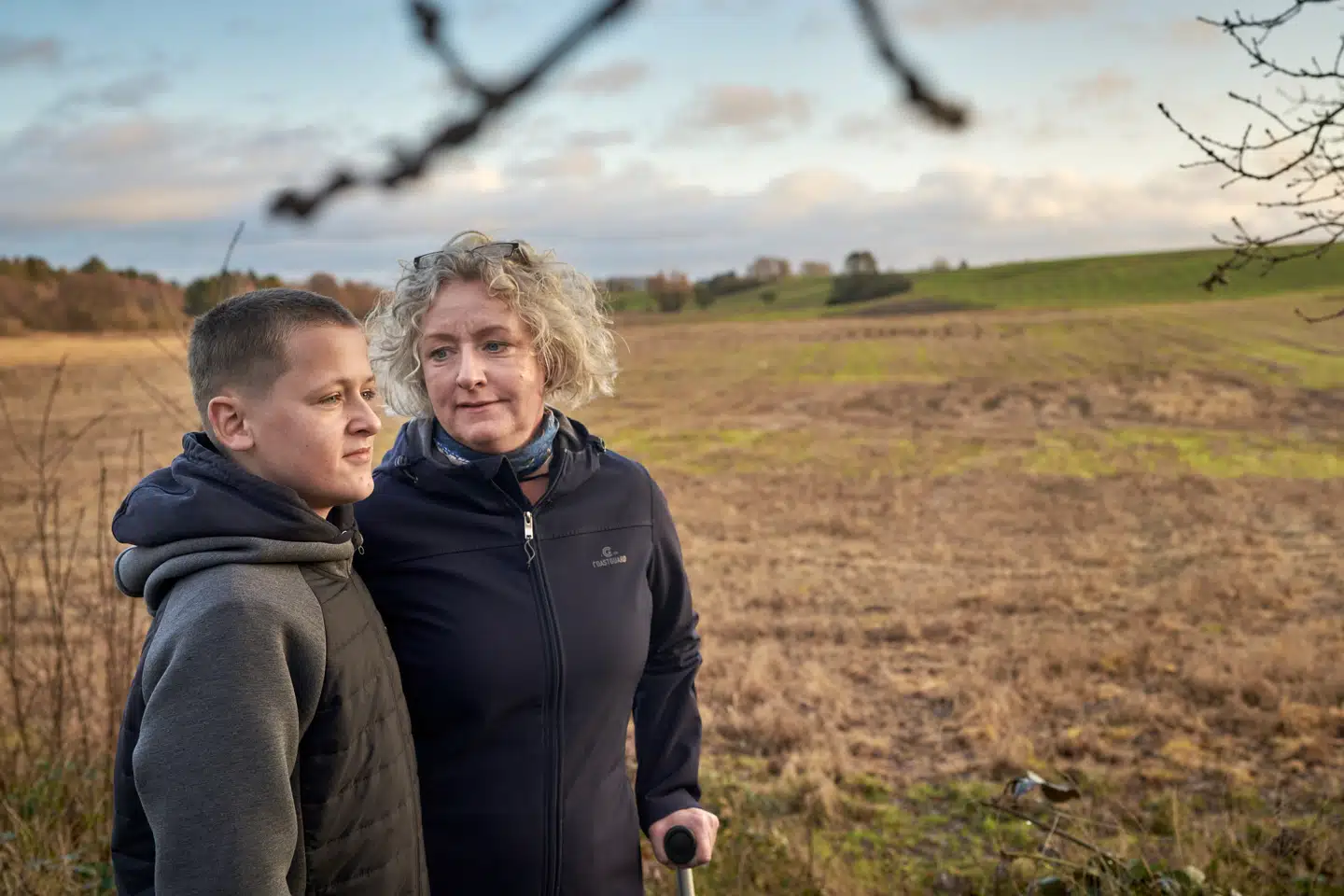 Mette Byskov Lund-Vogensen og Viktor Lund-Vogensen. Viktor var indlagt på Rigshospitalet hvor klimasystemet ikke virkede korrekt.