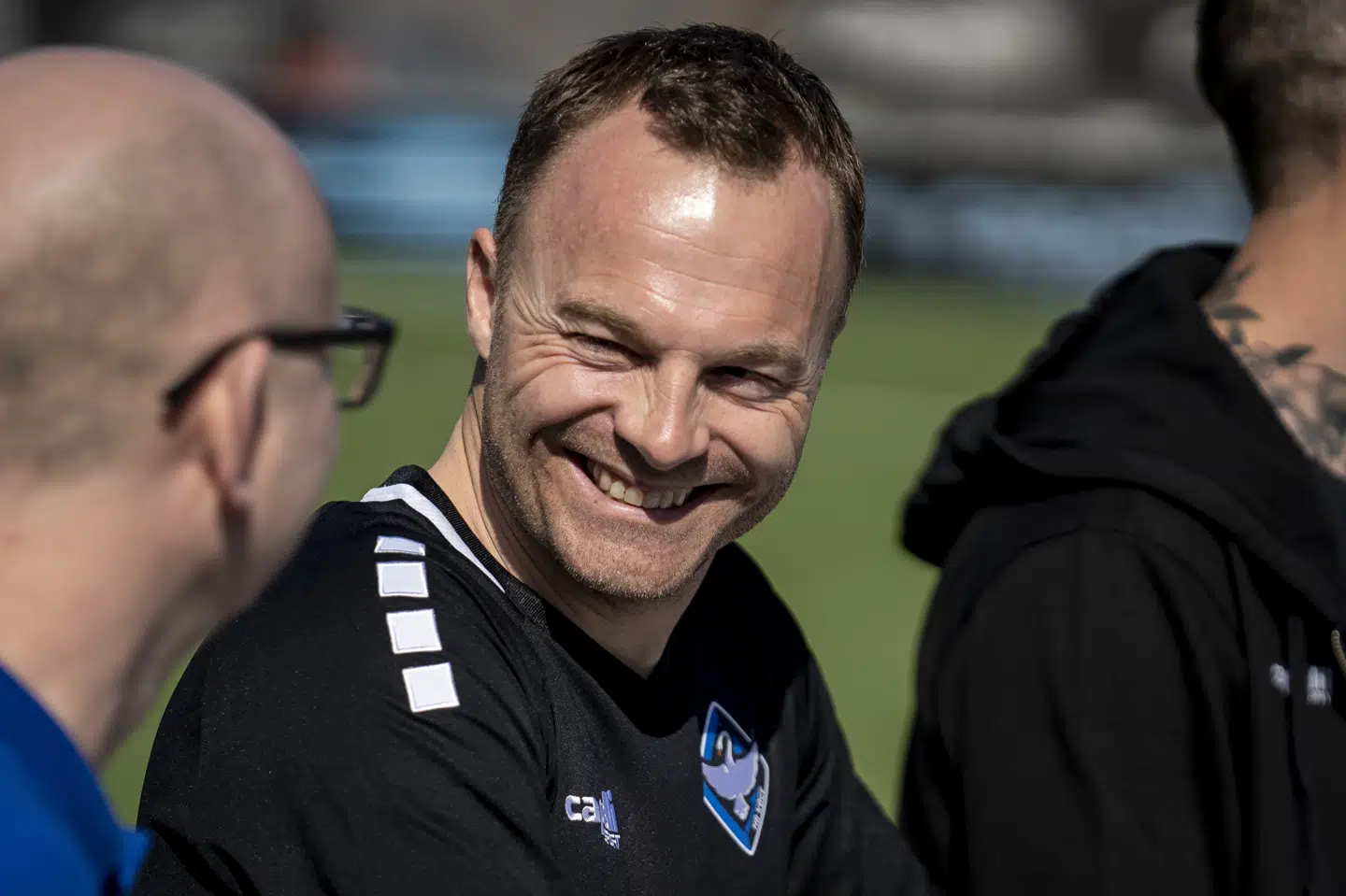 TV 2's fodboldekspert Lars Jacobsen havde Brian Riemer som assistenttræner i FC København fra 2012 til 2014. (Arkivfoto).