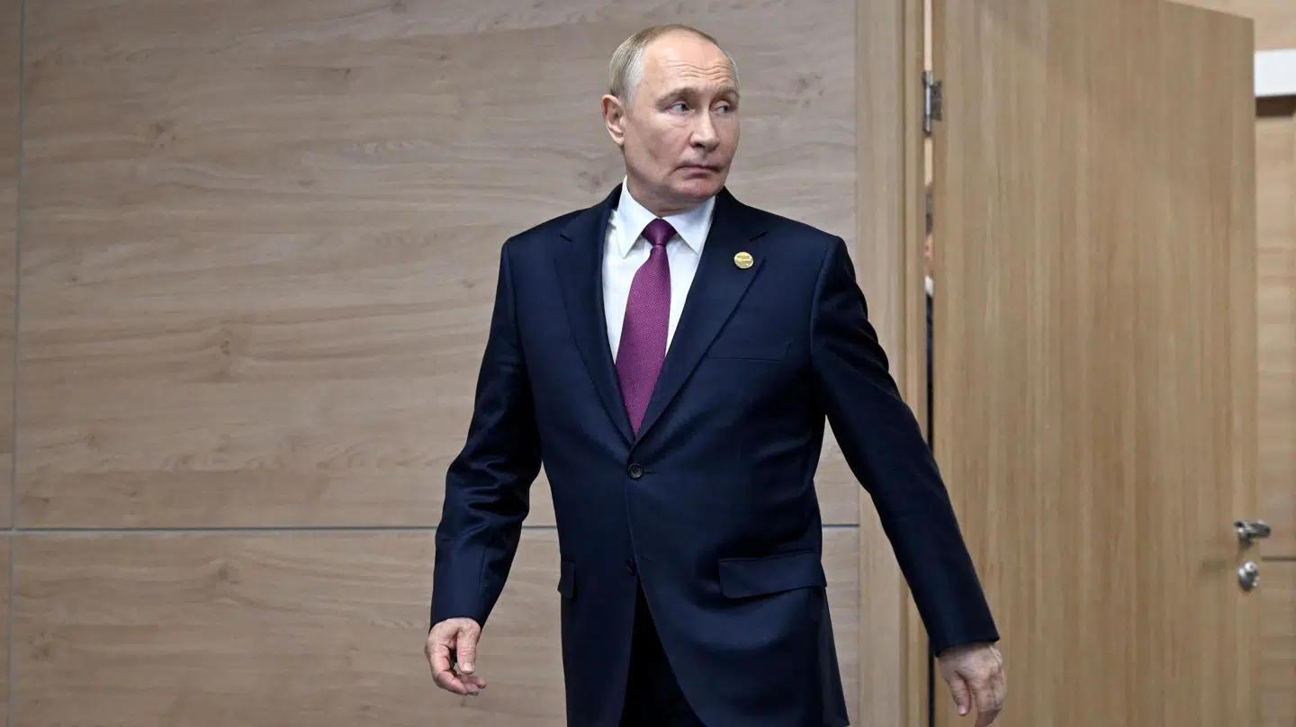 Ruslands præsident Vladimir Putin skulle angiveligt have haft samtaler med Elon Musk.