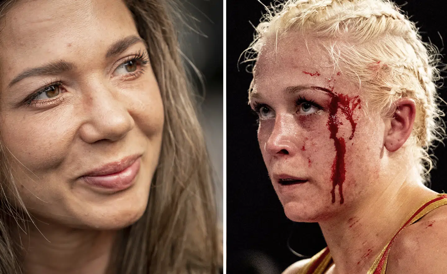 Sarah Mahfoud og Dina Thorslund (th.)