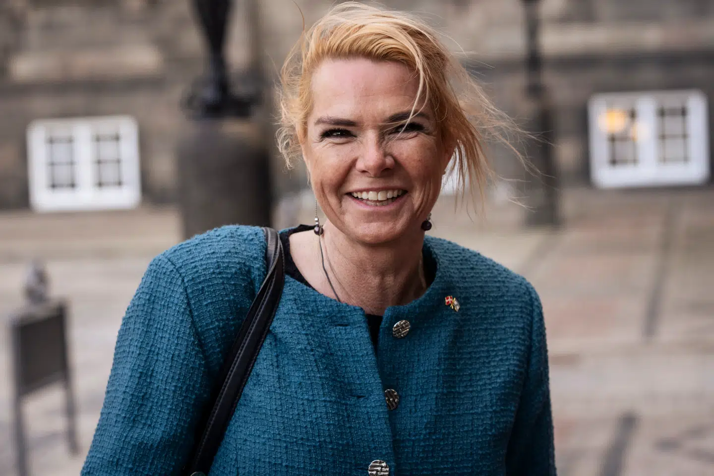 Inger Støjbergs Danmarksdemokraterne ligger stabilt på omkring ti procent i meningsmålingerne – og andre partier har måttet overtage omsorgen for landdistrikterne. Arkivfoto: Thomas Traasdahl/Ritzau Scanpix