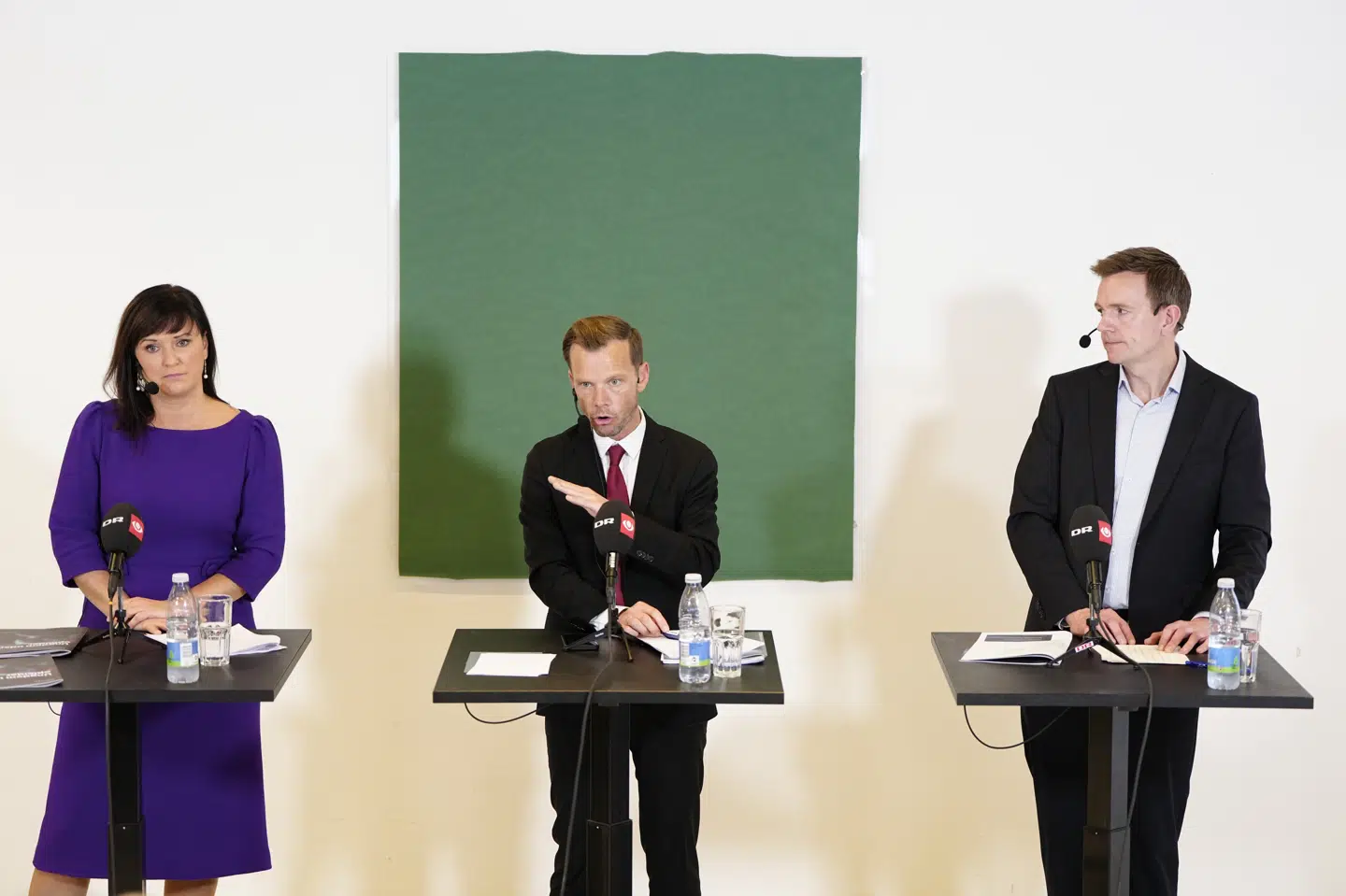 Regeringen præsenterer sit opioidudspil mandag eftermiddag på Rysensteen Gymnasium i København.