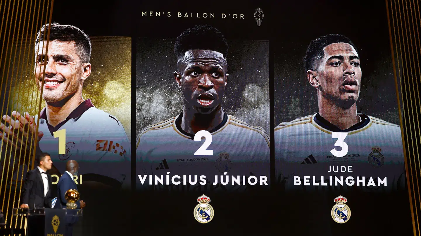 Den fornemme pris blev uddelt mandag aften i Paris. Uden Real Madrids tilstedeværelse.