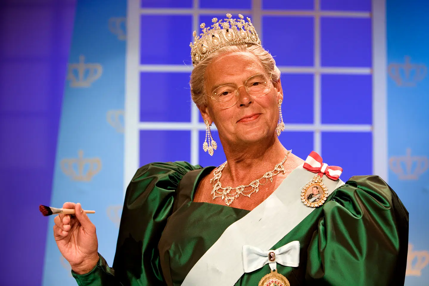 Ulf Pilgaard huskes særligt for sin parodi på dronning Margrethe i Cirkusrevyen.