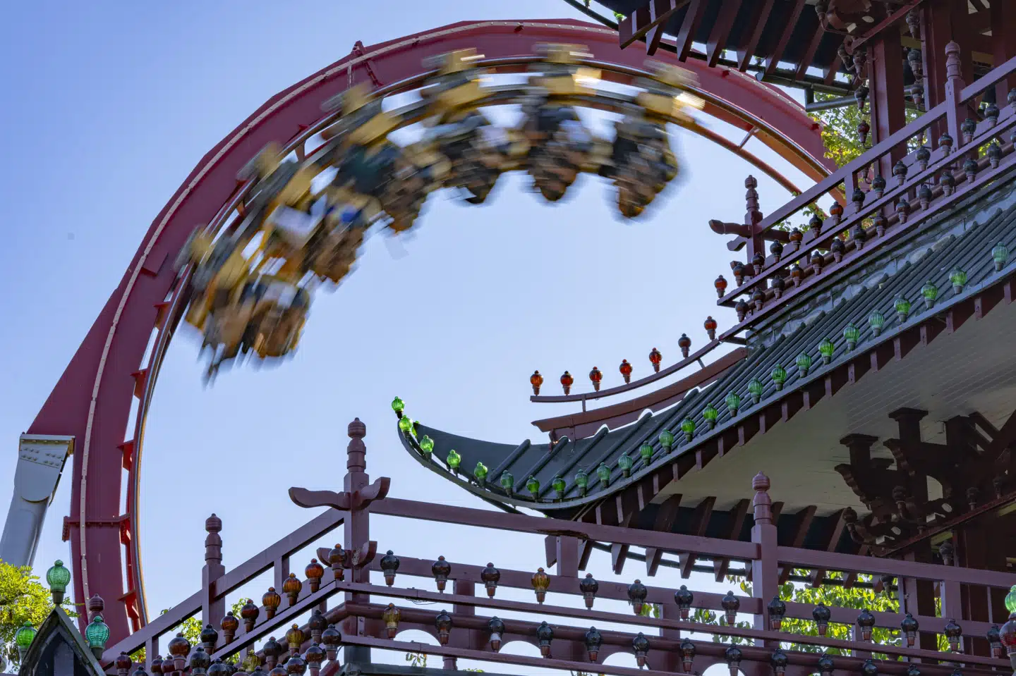 Tivoli har igangsat en ombygning af området ved forlystelsen "Dæmonen". Ifølge Tivoli vil ombygningen være den største investering i et forlystelsesområde i Tivolis historie. (Arkivfoto).