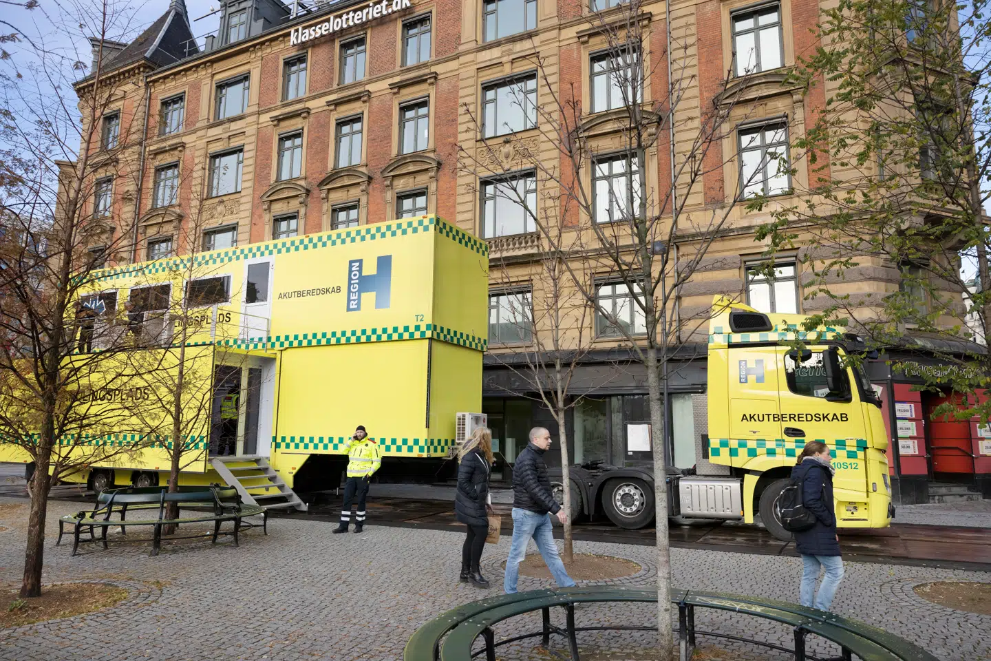 Region Hovedstaden sætter igen i år ind med sin mobile skadestue på Rådhuspladsen.