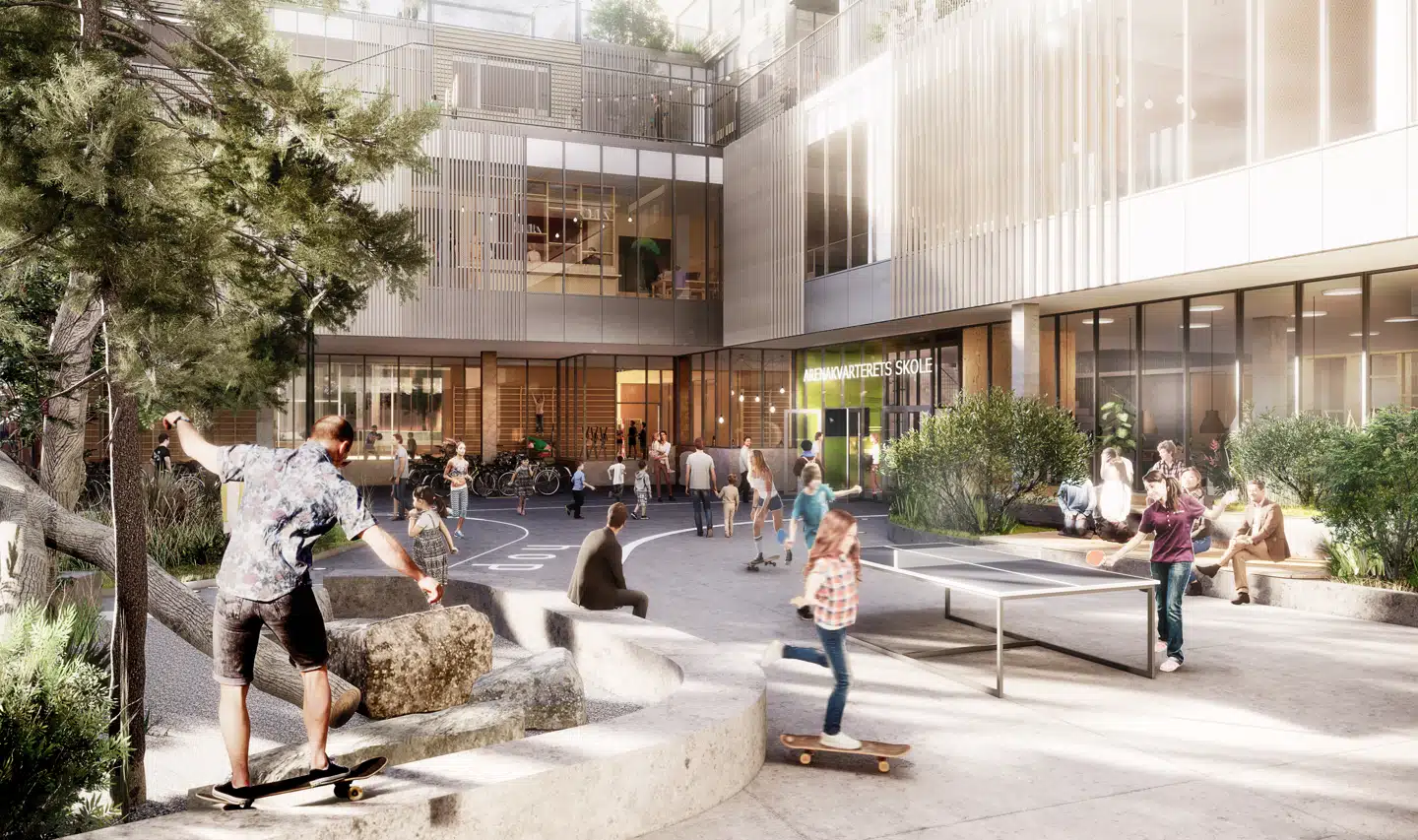 Færdiggørelsen af byggeriet af Arena Skole og Fritid i Ørestad er endnu engang udsat på ubestemt tid.