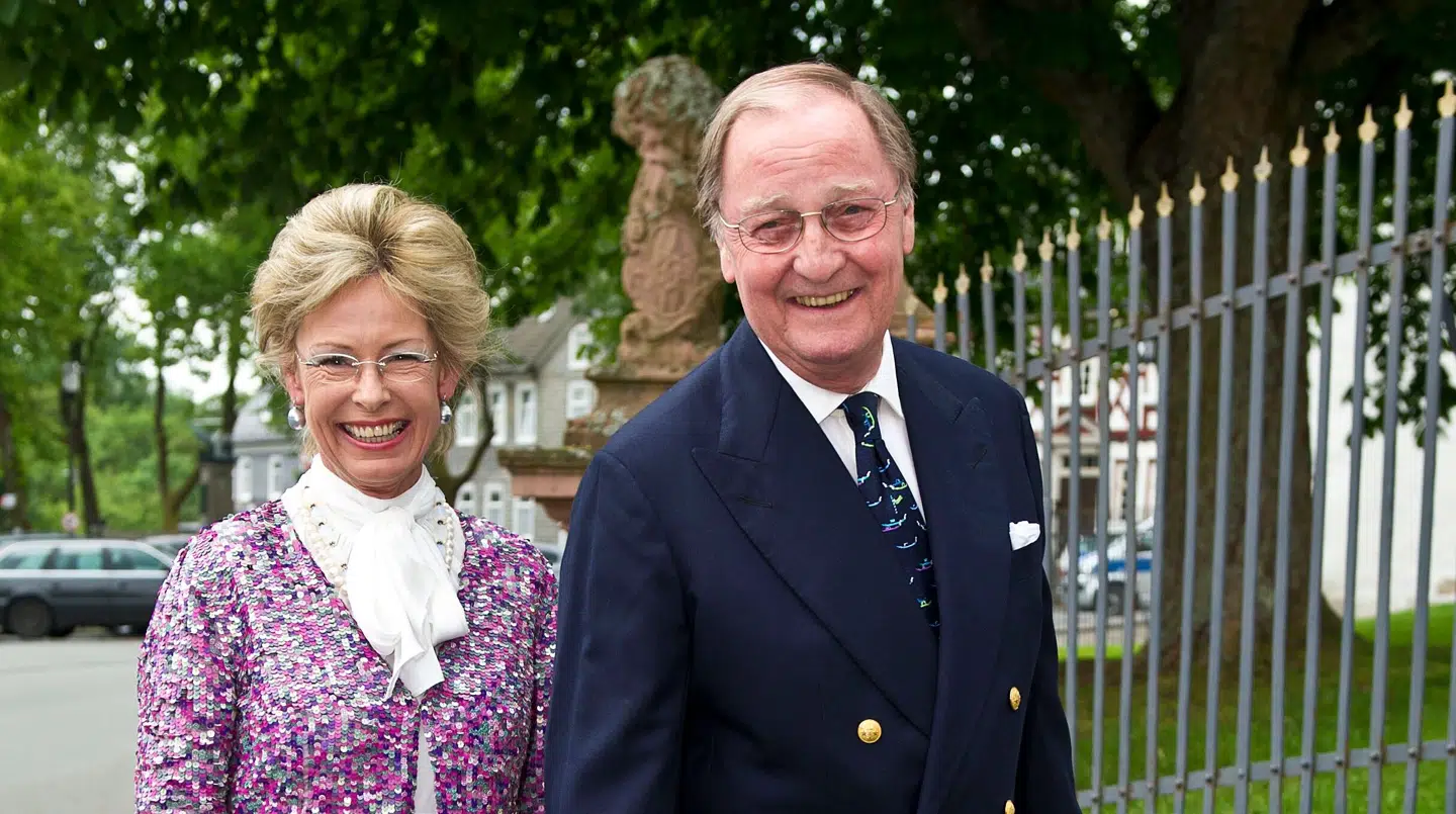 Caroline Flemings nu afdøde far, Niels Iuel-Brockdorff, med sin kone, Molise.